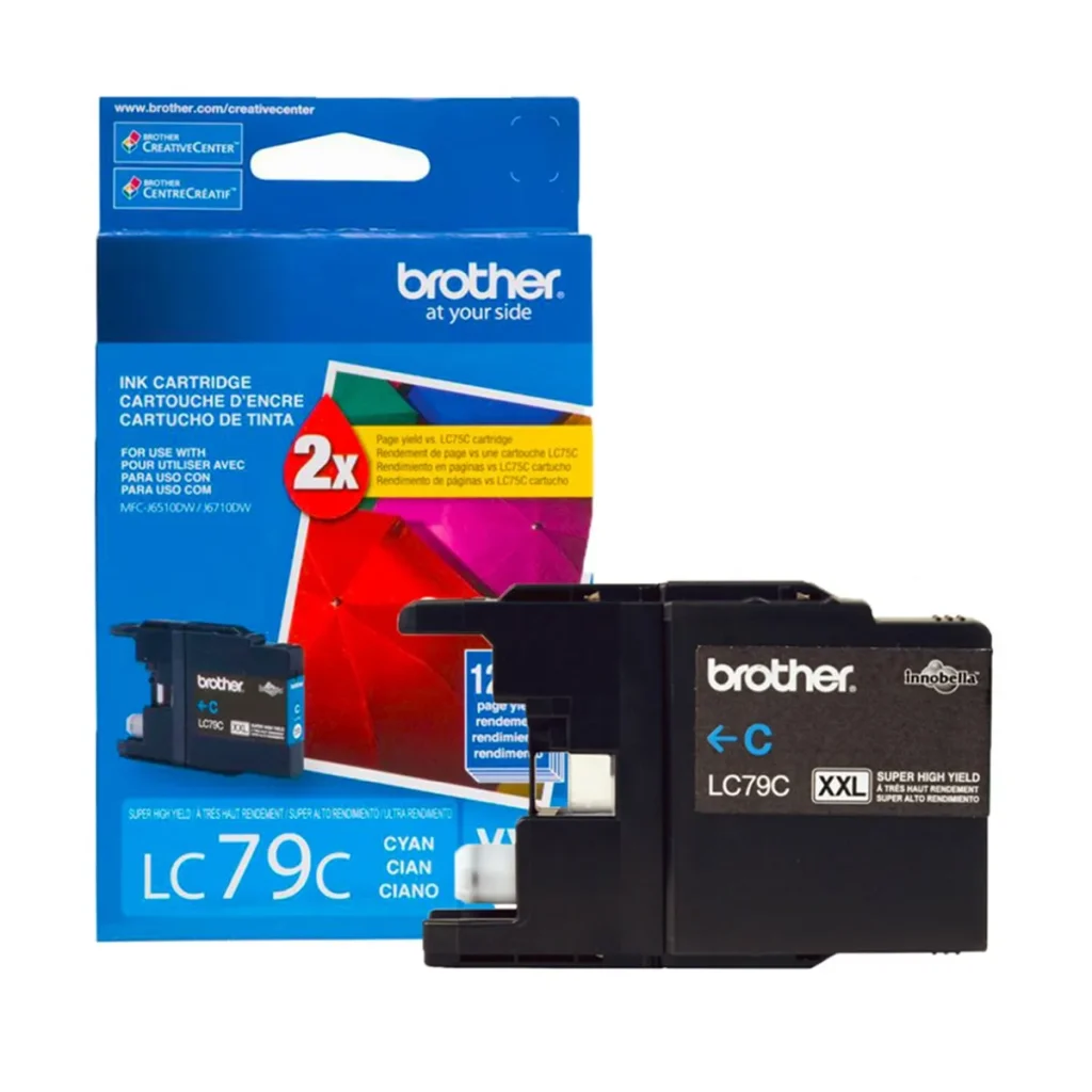 Cartucho de tinta Brother LC-79C ciano 13 ml original