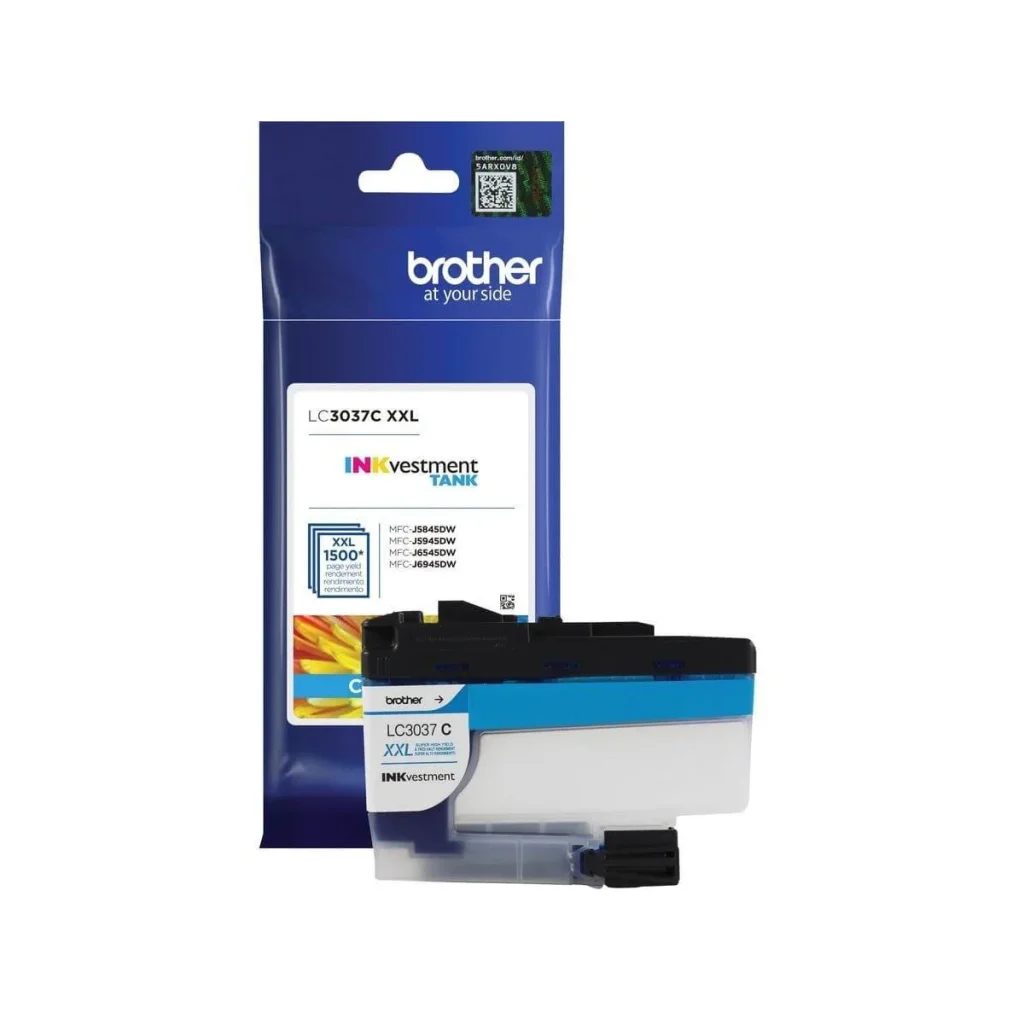 Cartucho de tinta Brother LC3037 ciano 1.500 páginas original