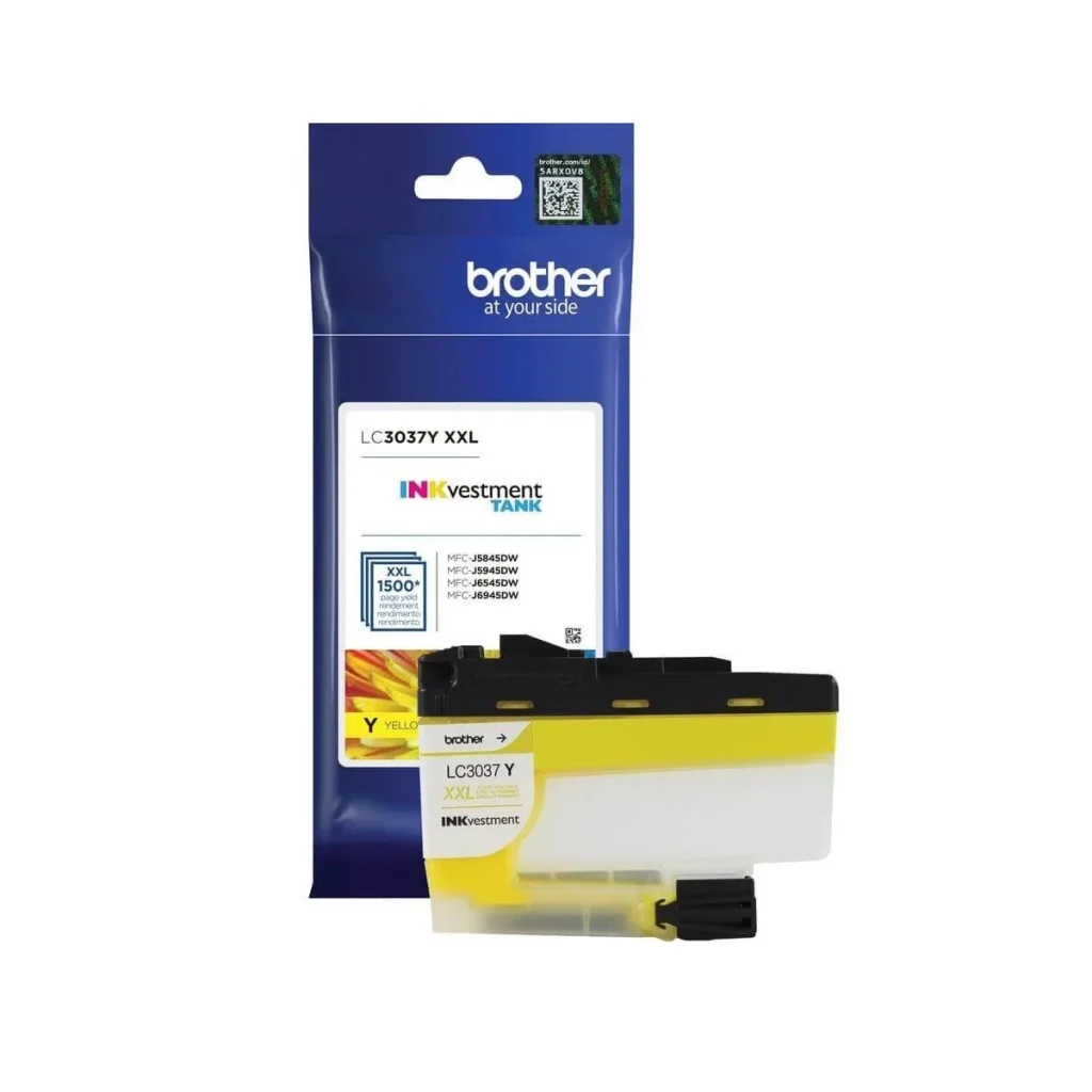 Cartucho de tinta Brother LC3037Y amarelo 1.500 páginas original
