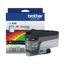 Cartucho de Tinta Brother LC406BK Preto 3.000 Páginas Original — H&H Suprimentos Corporativos