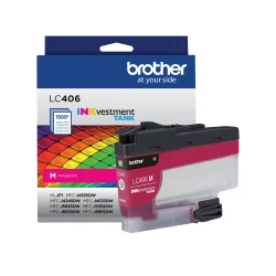 Cartucho de Tinta Brother LC406M Magenta 1.500 Páginas Original — H&H Suprimentos Corporativos
