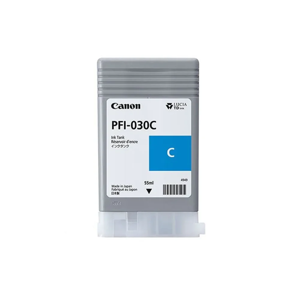 Cartucho de tinta Canon PFI-030C ciano 55 ml original