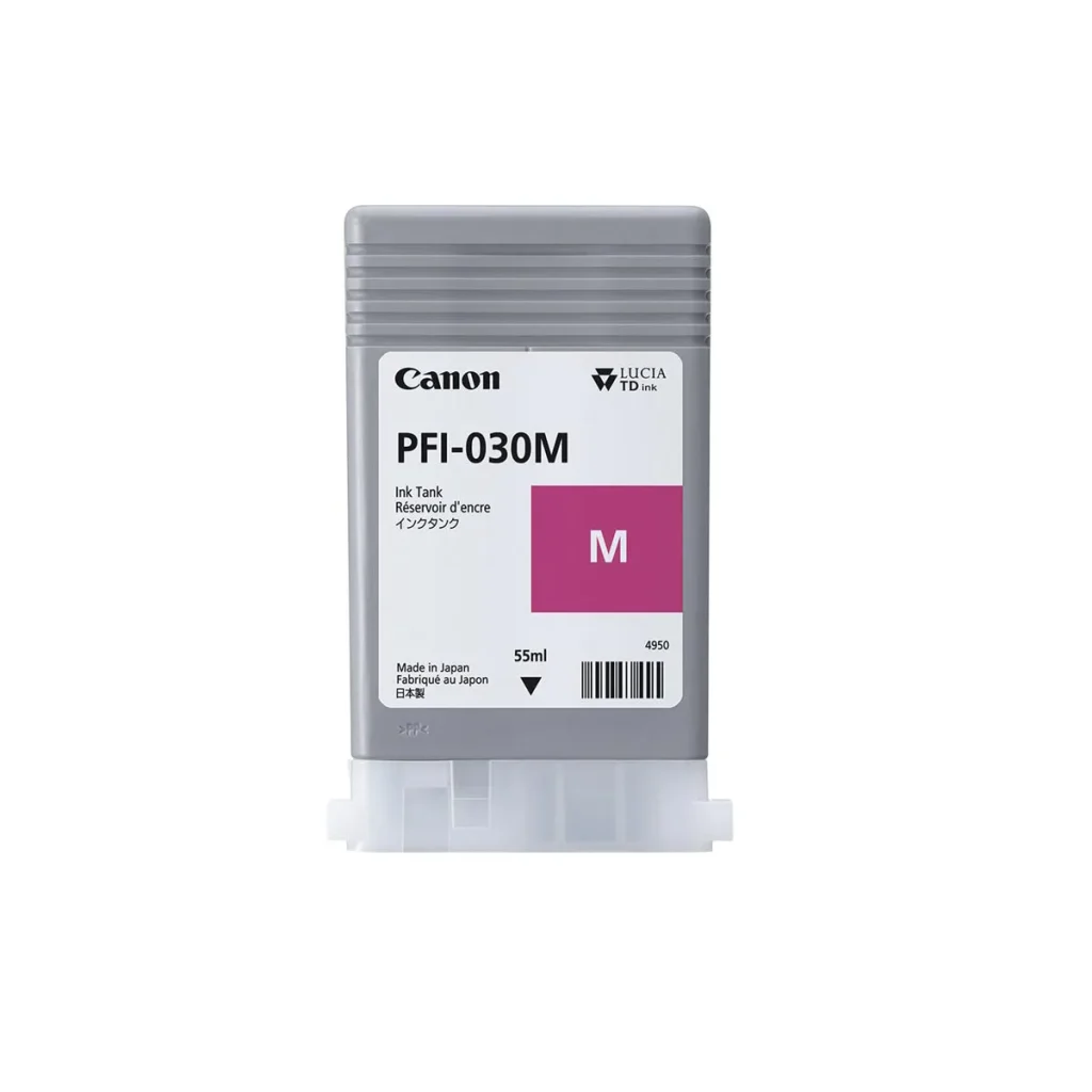 Cartucho de tinta Canon PFI-030M magenta 55 ml original