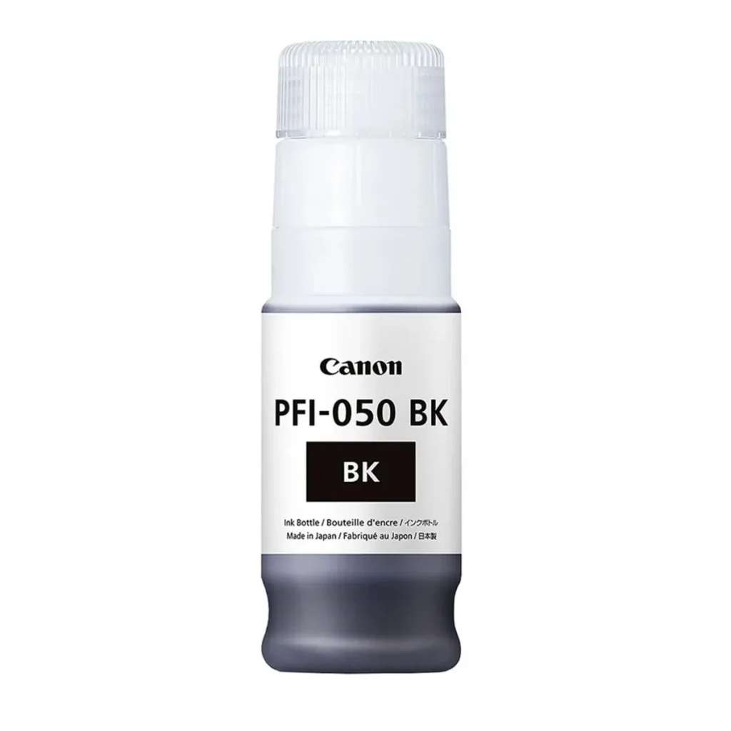 Cartucho de tinta Canon PFI-050BK preto 70 ml original