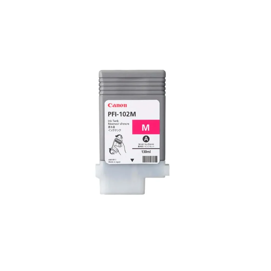 Cartucho de tinta Canon PFI-102 magenta 130 ml original