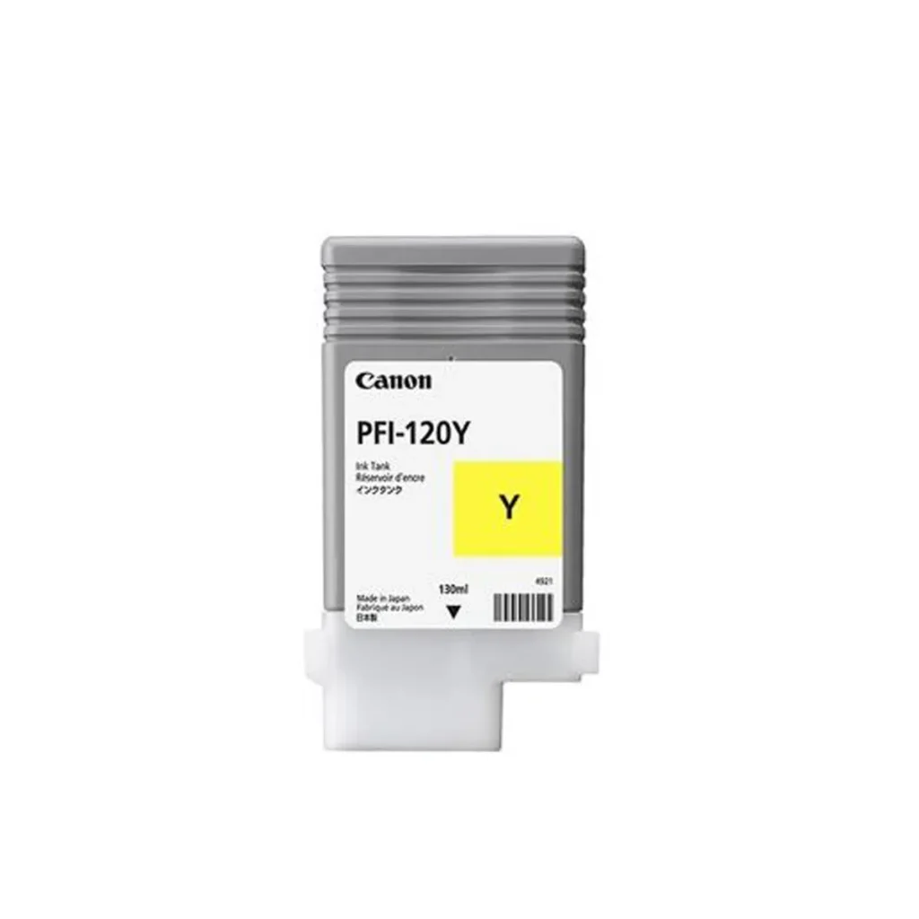 Cartucho de tinta Canon PFI-120 amarelo 130 ml original