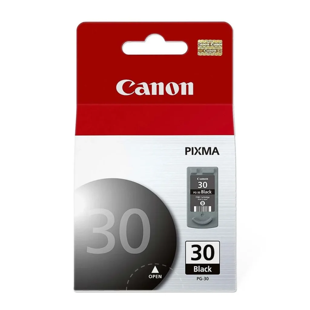 Cartucho de tinta Canon PG-30 preto 11 ml original