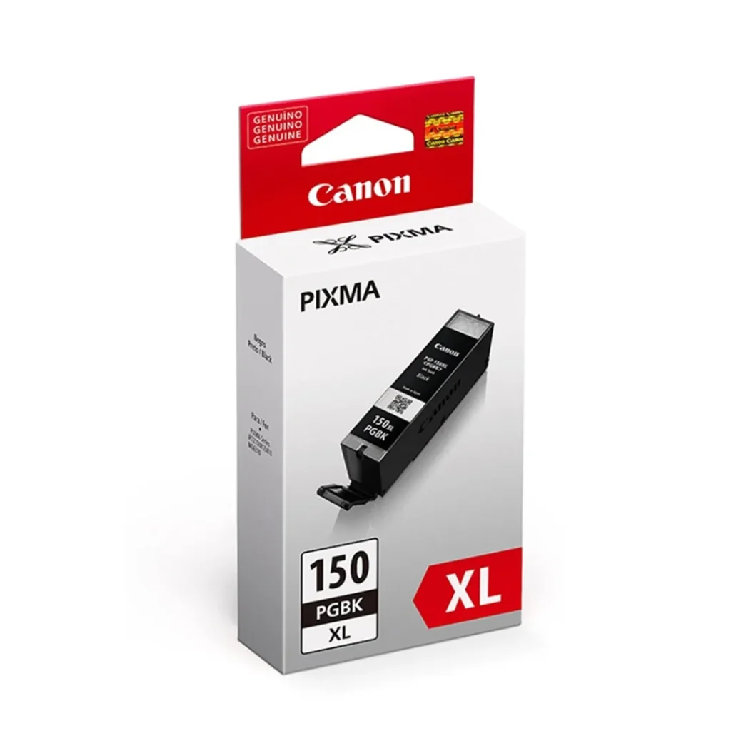 Cartucho de tinta Canon PGI-150XL preto 22 ml original