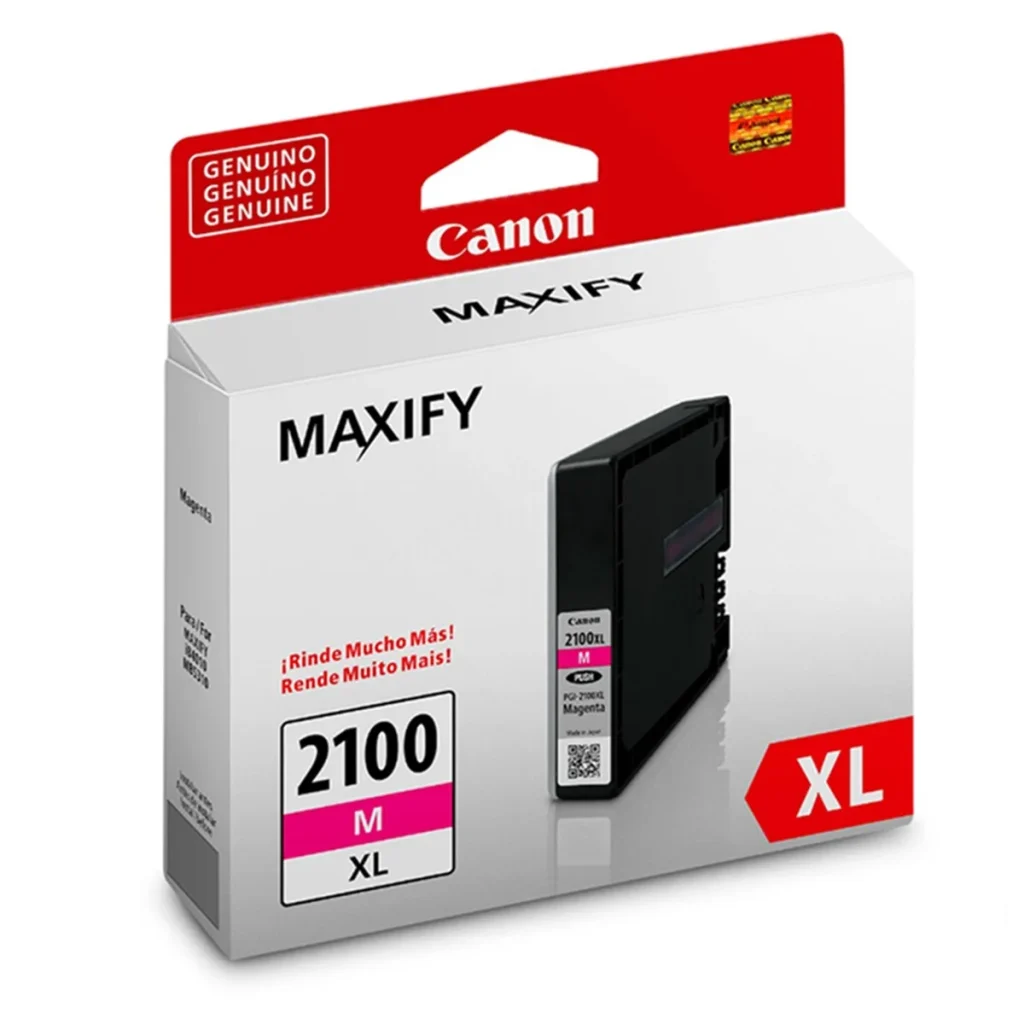 Cartucho de tinta Canon PGI-2100XL magenta 19,3 ml original