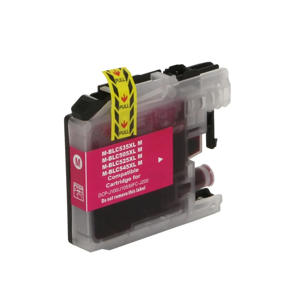 Cartucho de tinta compatível Brother LC-505M magenta 11 ml