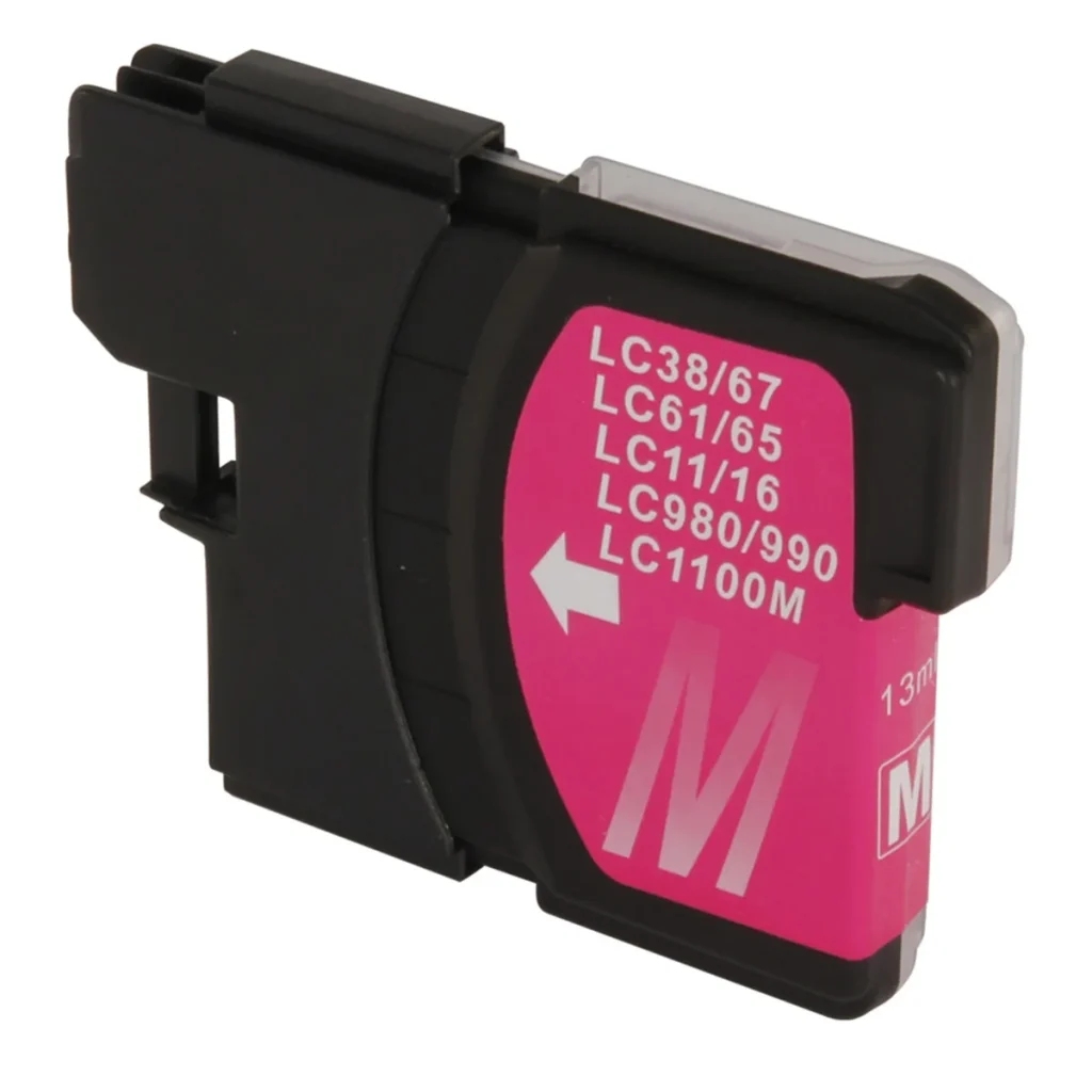 Cartucho de tinta compatível Brother LC-61M magenta 13 ml