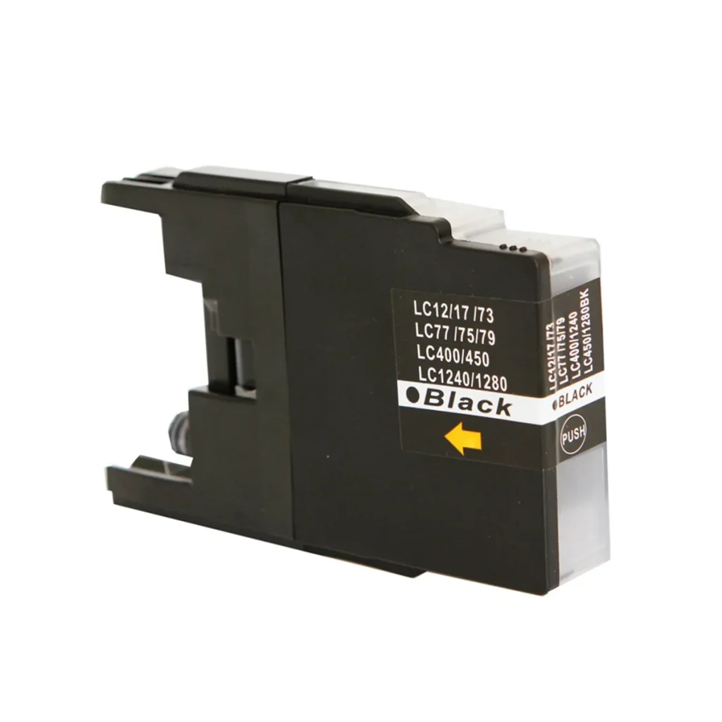 Cartucho de tinta compatível Brother LC-75BK LC-79BK preto 28 ml