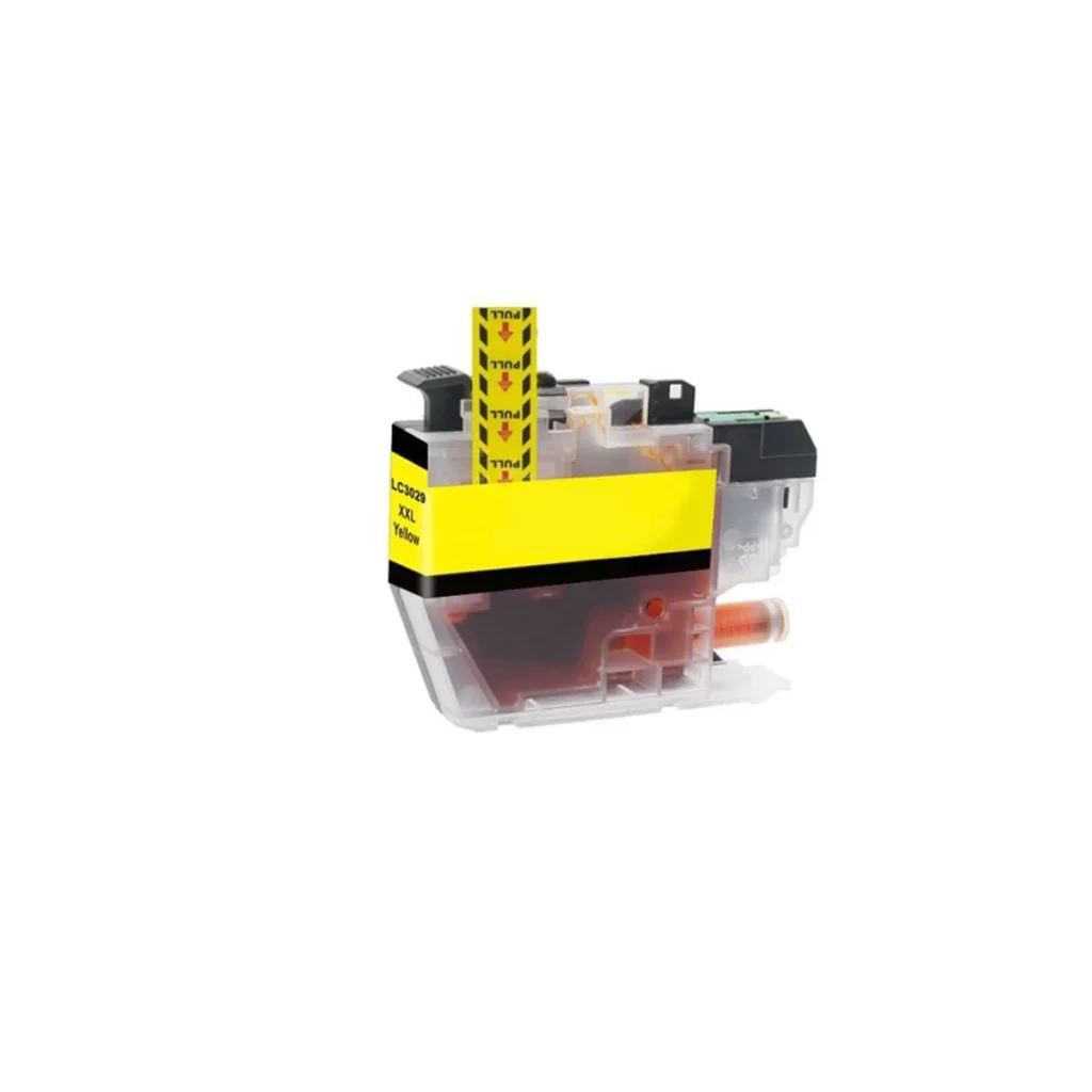 Cartucho de tinta compatível Brother LC3029Y amarelo 13 ml