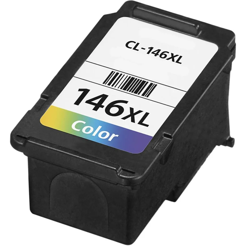 Cartucho de tinta compatível Canon CL-146XL colorido 10 ml