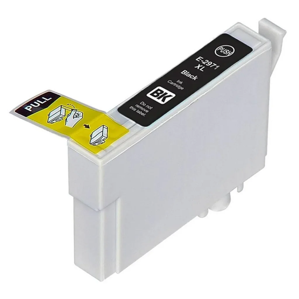 Cartucho de tinta compatível Epson T297120 preto 17 ml
