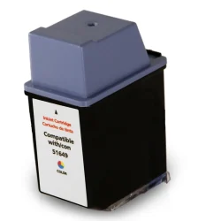 Cartucho de Tinta Compatível HP 49 51649A Colorido 21 ml — H&H Suprimentos Corporativos