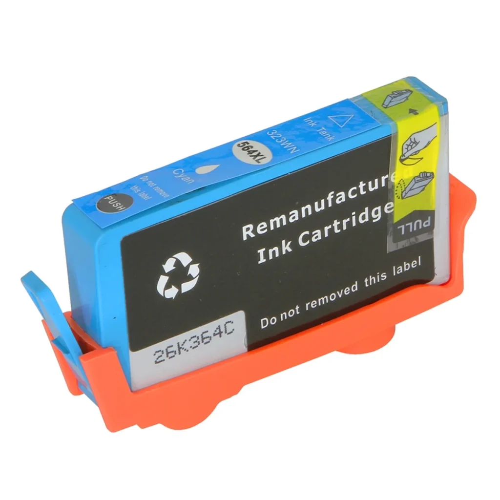 Cartucho de tinta compatível HP 564XL CB323WN ciano 14,5 ml