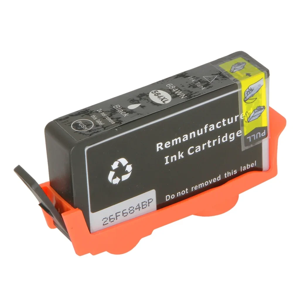 Cartucho de tinta compatível HP 564XL CB684WN preto 21,6 ml