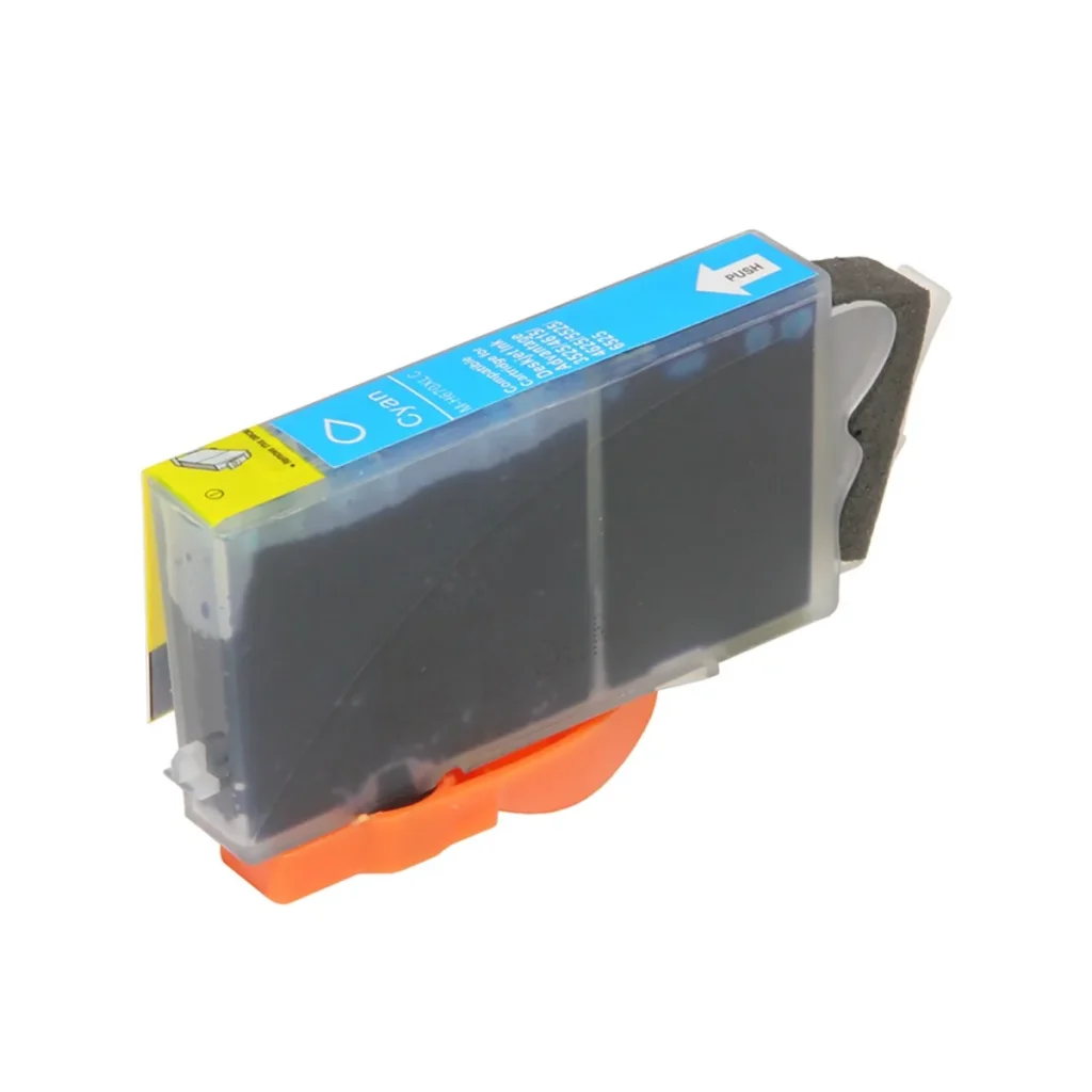 Cartucho de tinta compatível HP 670XL CZ118AB ciano 14 ml