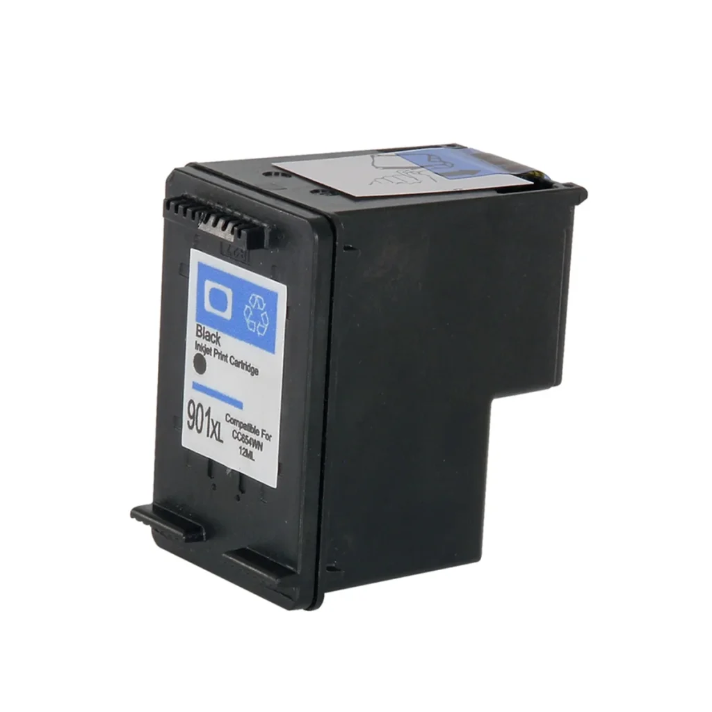 Cartucho de tinta compatível HP 901XL CC654AL preto 12 ml
