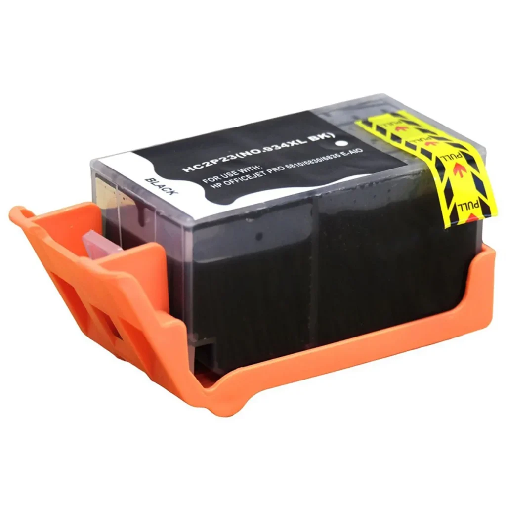 Cartucho de tinta compatível HP 934XL preto C2P23AL 58 ml
