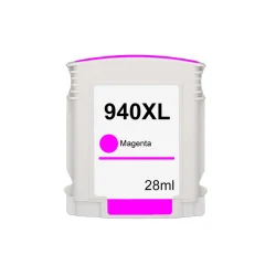 Cartucho de Tinta Compatível HP 940XL C4908AB Magenta 28 ml — H&H Suprimentos Corporativos