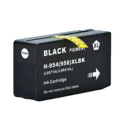 Cartucho de Tinta Compatível HP 954XL L0S71AB Preto 50 ml — H&H Suprimentos Corporativos
