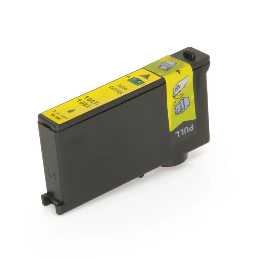 Cartucho de tinta compatível Lexmark 108XL amarelo 11,5 ml