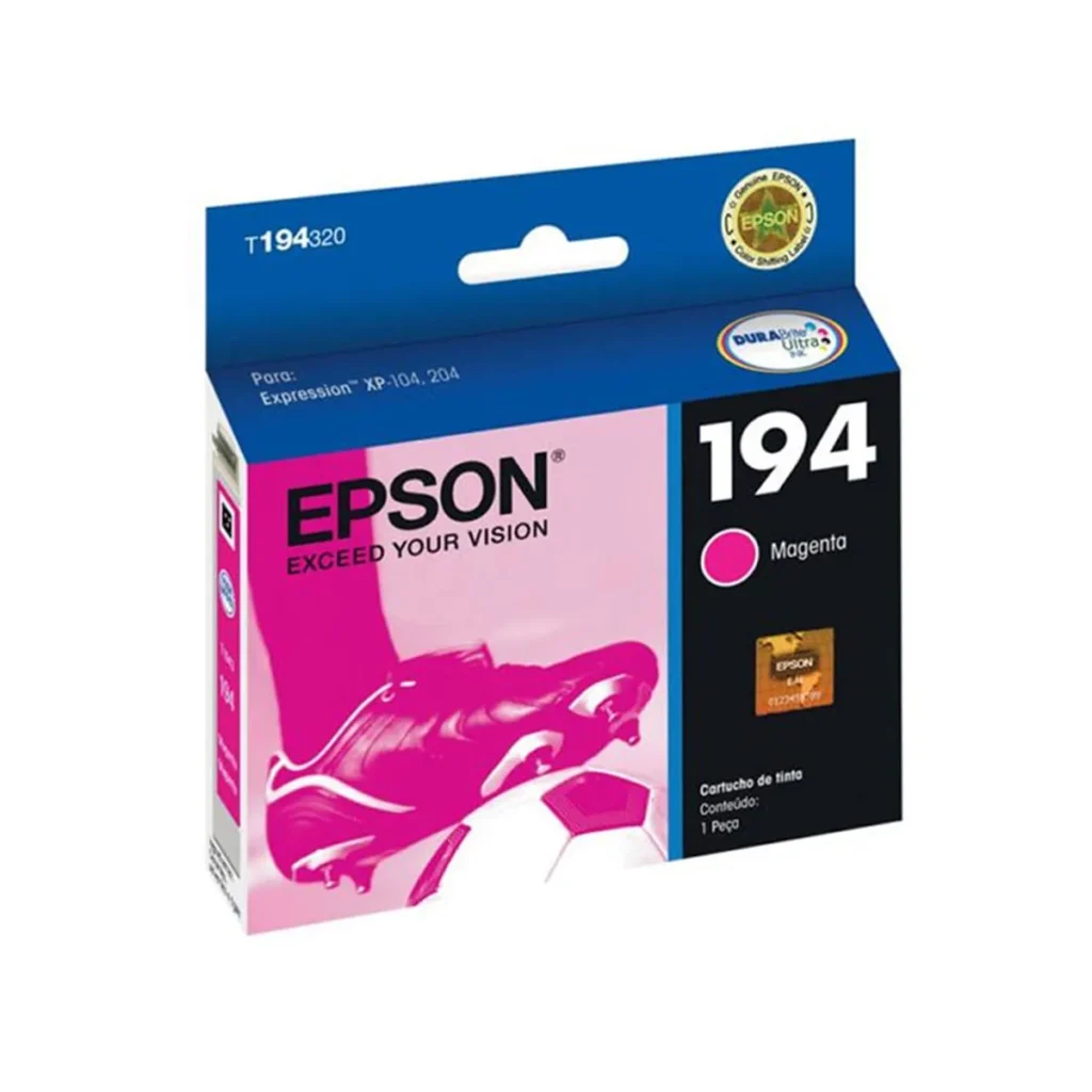 Cartucho de tinta Epson T194320 magenta 3 ml original