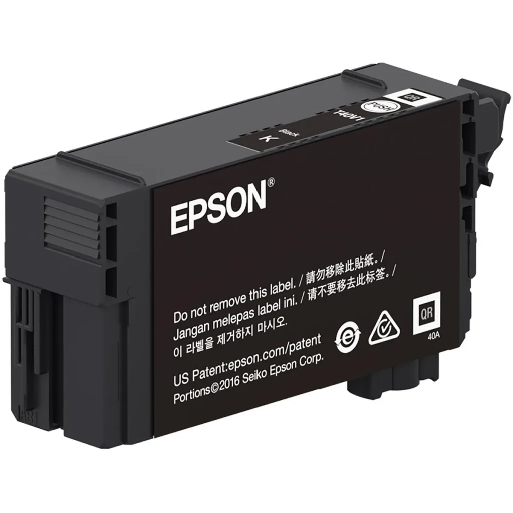 Cartucho de tinta Epson T40W120 preto 80 ml original