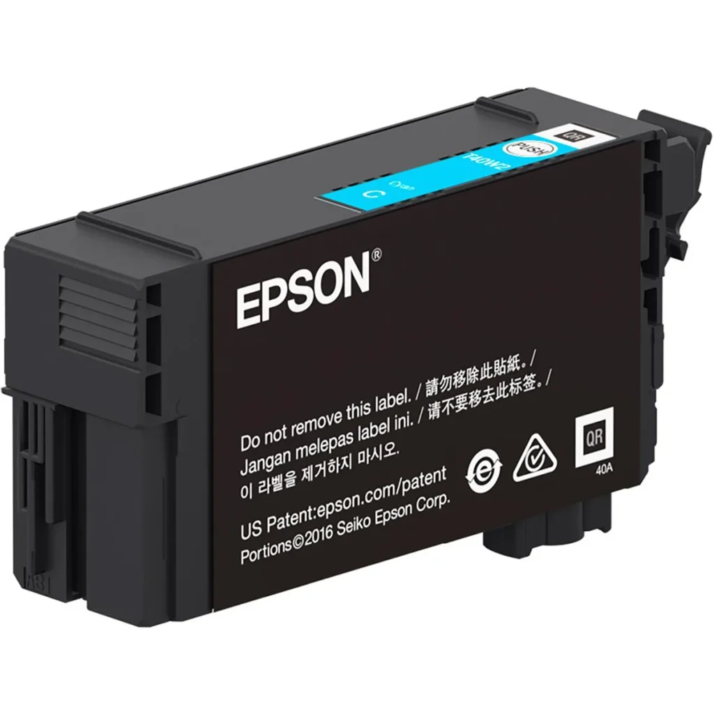 Cartucho de tinta Epson T40W220 ciano 50 ml original