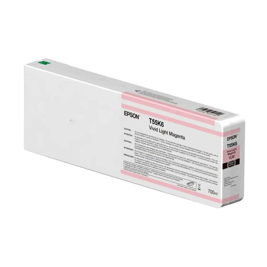 Cartucho de tinta Epson T55K600 magenta claro 700 ml original