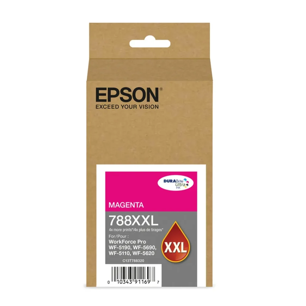 Cartucho de tinta Epson T788XXL320 magenta 34 ml original