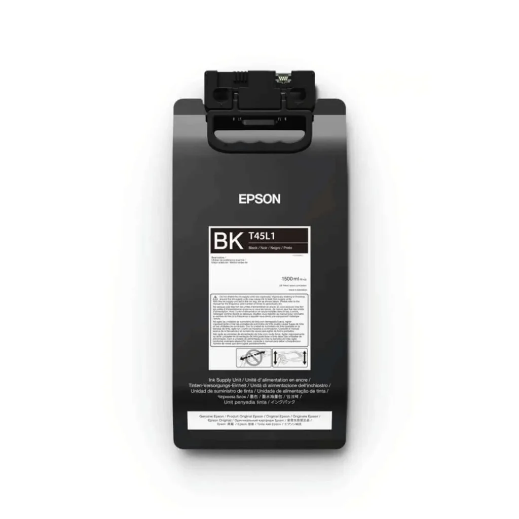 Cartucho de tinta Epson ultrachrome GS3 T45L120 preto 1,5 L original