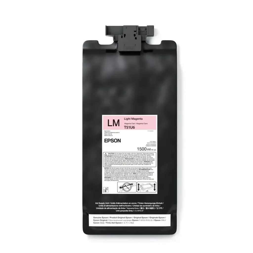 Cartucho de tinta Epson ultrachrome GS3 T51U620 magenta claro 1,5 L original