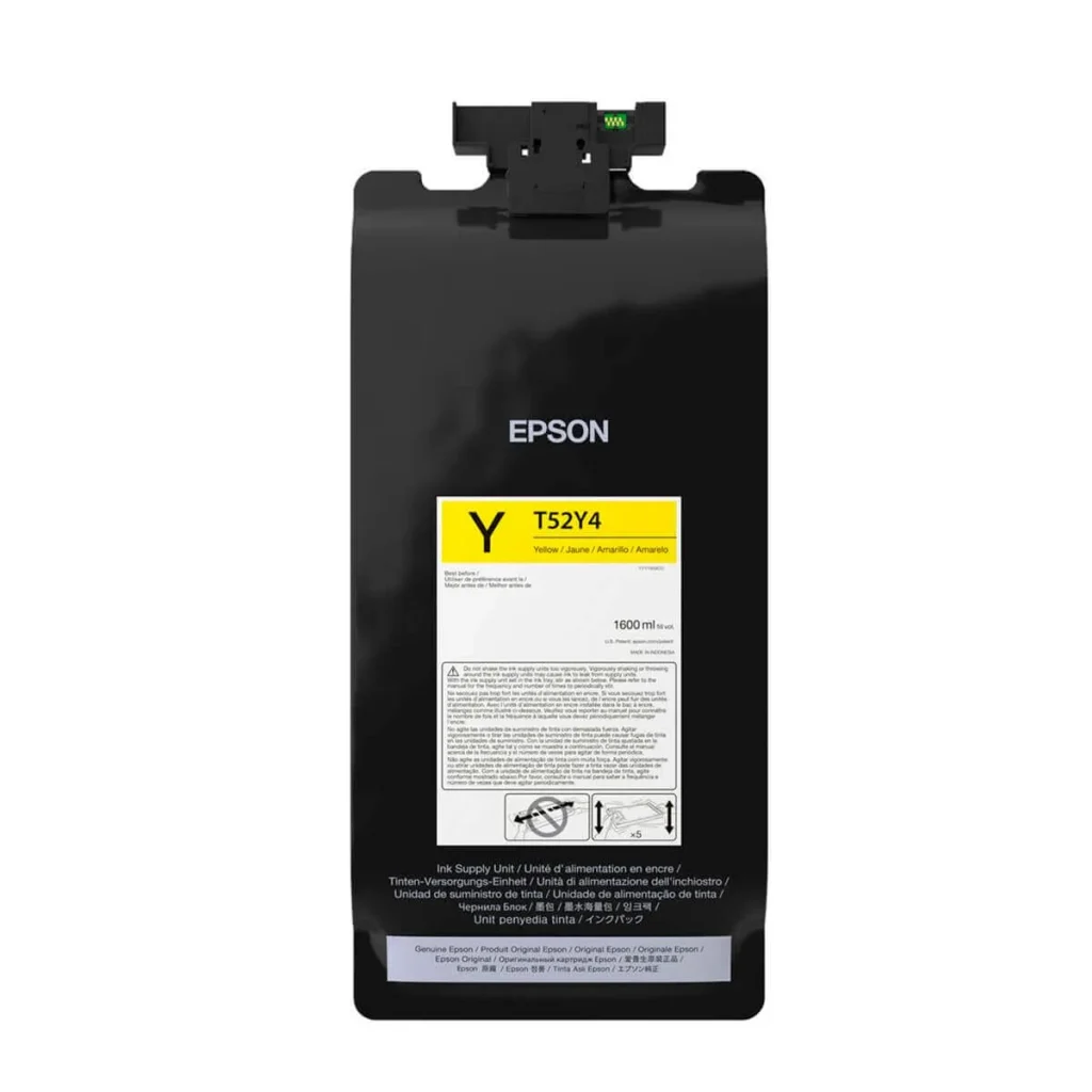 Cartucho de tinta Epson ultrachrome XD3 T52Y420 amarelo 1,6 L original