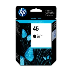 Cartucho de Tinta HP 45 51645AL Preto 42 ml Original — H&H Suprimentos Corporativos