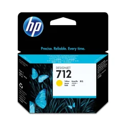 Cartucho de Tinta HP 712 Amarelo 3ED69A 29 ml Original — H&H Suprimentos Corporativos