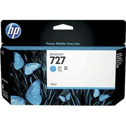 Cartucho de Tinta HP 727 Ciano B3P19A 130 ml Original — H&H Suprimentos Corporativos