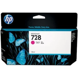 Cartucho de Tinta HP 728 Magenta F9J66A 130 ml Original — H&H Suprimentos Corporativos