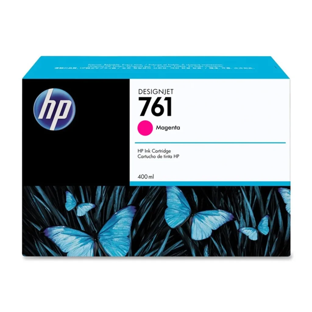 Cartucho de tinta HP 761 magenta CM993A 400 ml original