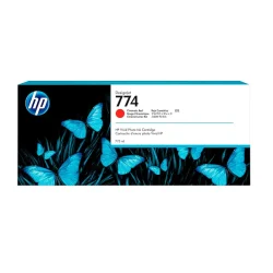 Cartucho de Tinta HP 774 Vermelho Cromático P2W02A 775 ml Original — H&H Suprimentos Corporativos