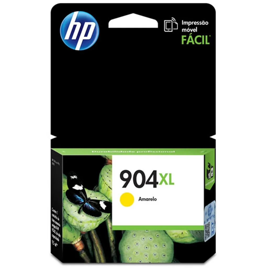 Cartucho de tinta HP 904XL T6M12AL amarelo 9,5 ml original