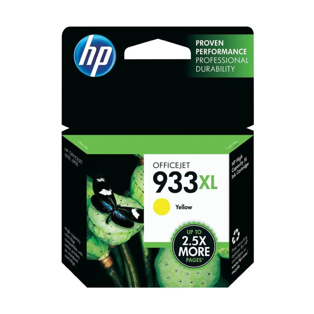 Cartucho de tinta HP 933XL amarelo 9 ml original