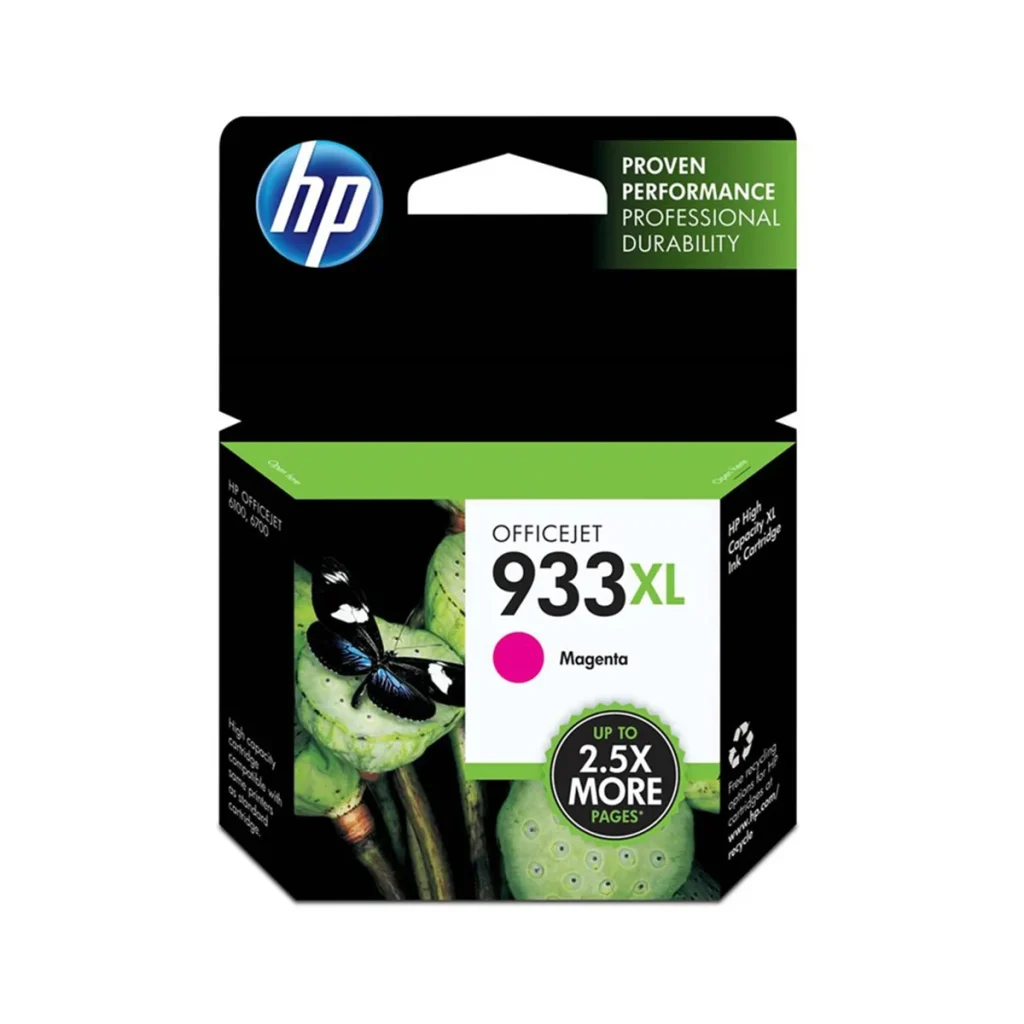 Cartucho de tinta HP 933XL magenta 9 ml original