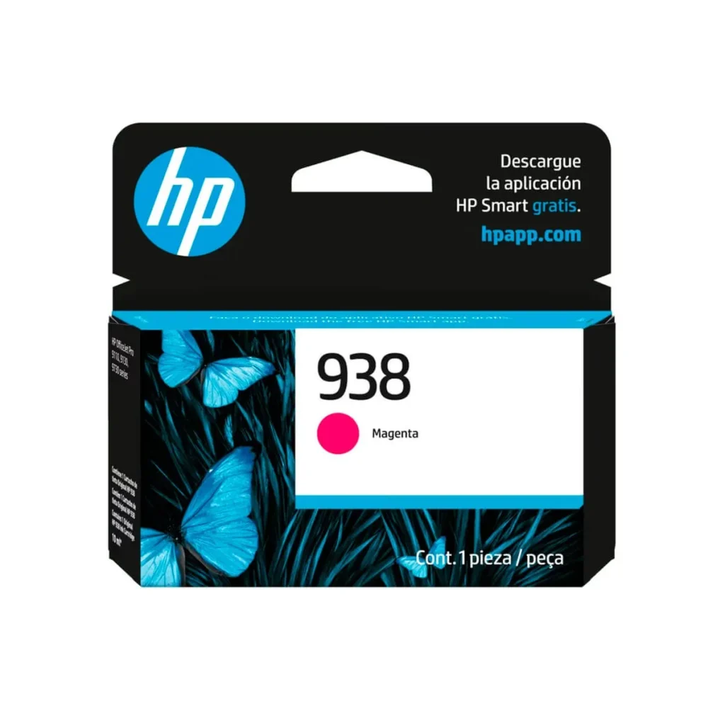 Cartucho de tinta HP 938 4S6X6PL magenta original