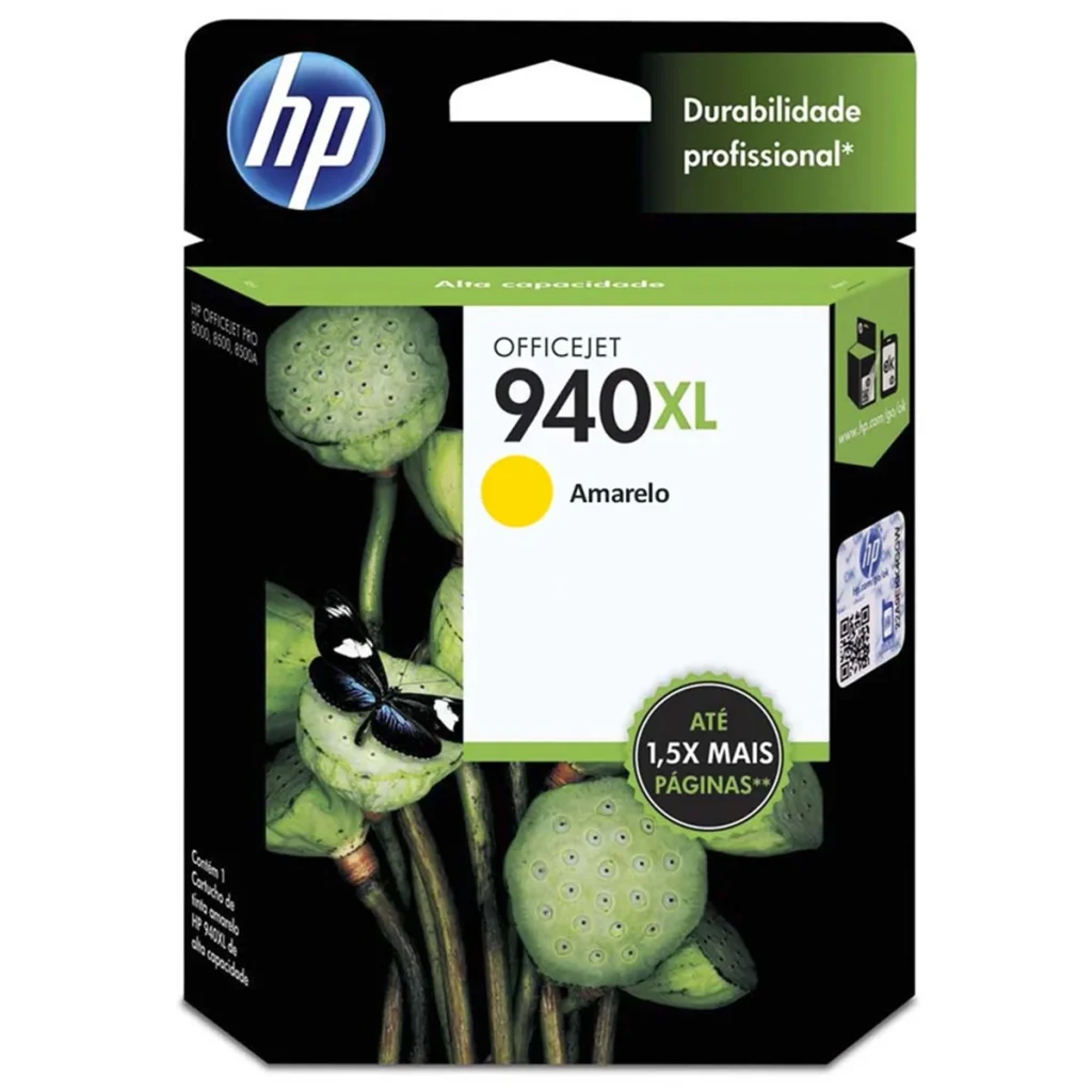 Cartucho de tinta HP 940XL C4909AL amarelo 16 ml original
