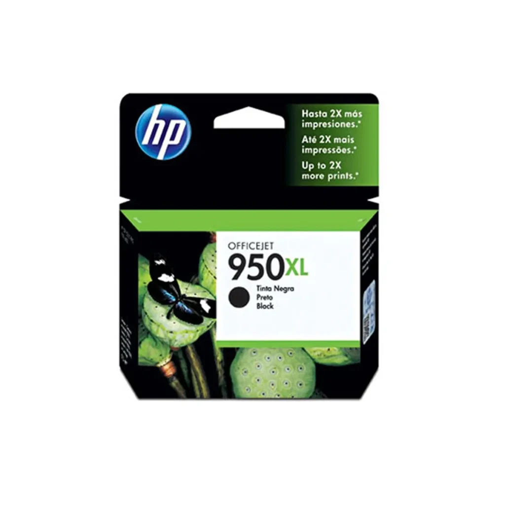 Cartucho de tinta HP 950XL preto 53 ml original