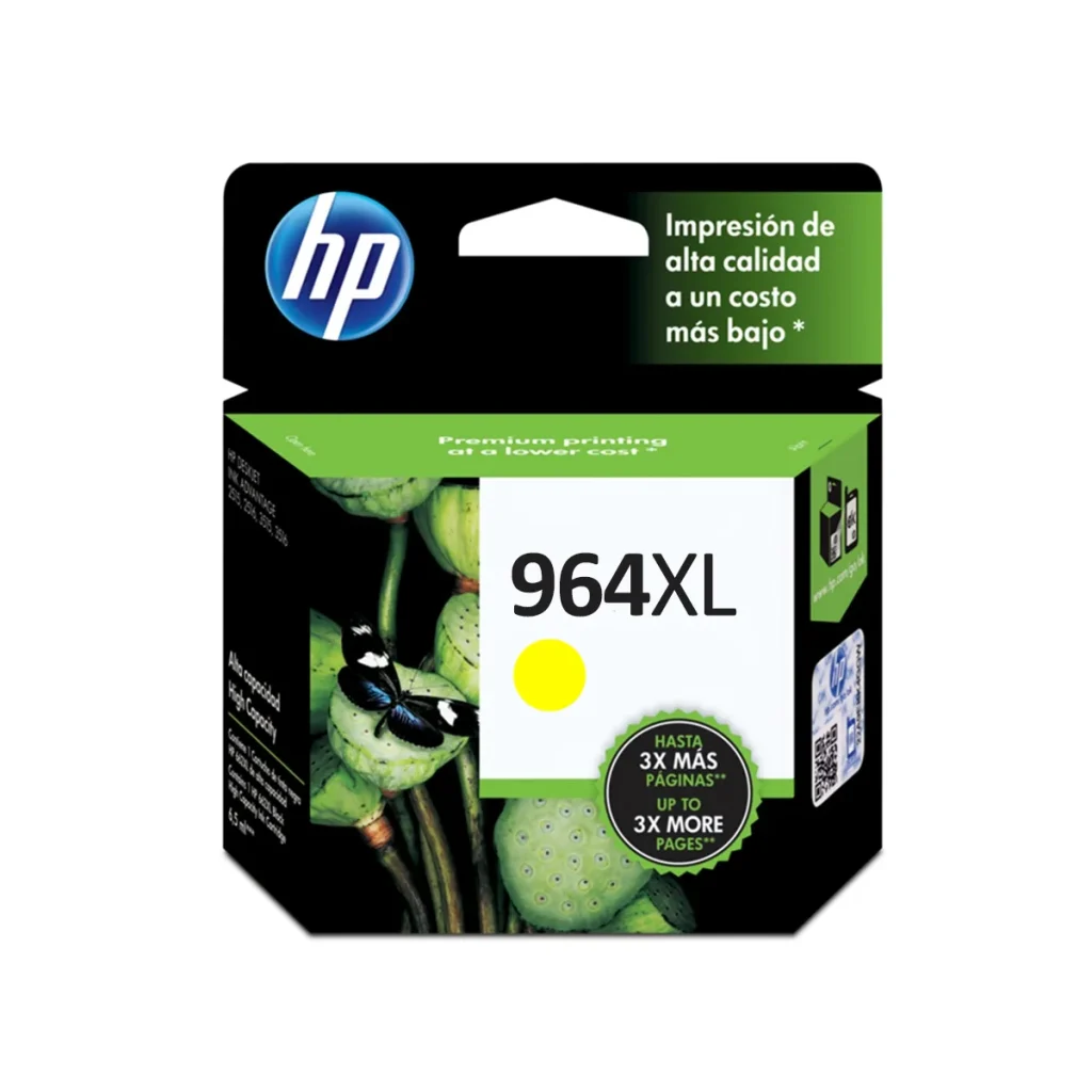 Cartucho de tinta HP 964XL amarelo 1.600 páginas original