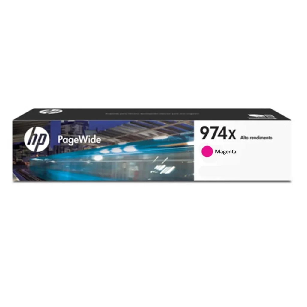 Cartucho de tinta HP 974X magenta 82 ml original